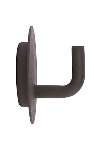Krog Tekst Ø 4x3 cm - Sort