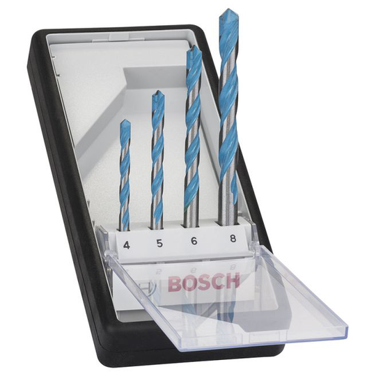 Bosch Borsæt Multi 4-8mm 4 Stk Robustline - 2607010521