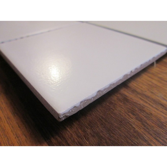 Modul Hvid Mat mosaik 9,7x9,7 cm