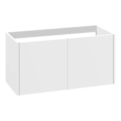 Dansani YOU Classic underskab m/2 låger, 80 cm, mat hvid