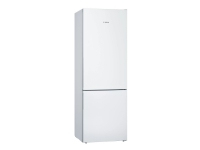 Bosch Serie | 6 KGE49AWCA - Køleskab/fryser - bund-fryser - fritstående - bredde: 70 cm - dybde: 65 cm - højde: 201 cm - 419 liter - Klasse C - hvid