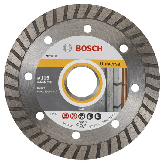 Bosch Diamantskæreskive Upe-turbo 2 115x22,2mm - 2608602393