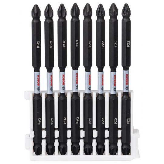 Bosch Bitssæt Impact 4xph2-4xpz2 110mm 8stk - 2608522348