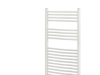 Curve H.K.rad 1150x600 - HVID - Håndklæderadiator Buet model