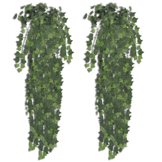 vidaXL kunstig plante vedbend 2 stk. 90 cm