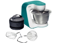 Bosch StartLine MUM54D00 - Køkkenmaskine - 900 W - hvid/dynamisk blå