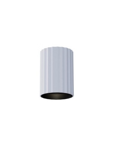 DELPHI påbygningsspot i aluminium Ø7 cm 1 x GU10 - Mat hvid