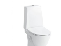 Laufen PRO N skruemonteret toilet med skjult S-lås - Laufen Clean Coat glasur samt åben skyllekant/Rimless