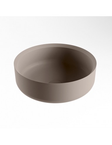 COSS håndvask Ø36 cm Solid surface - Røg