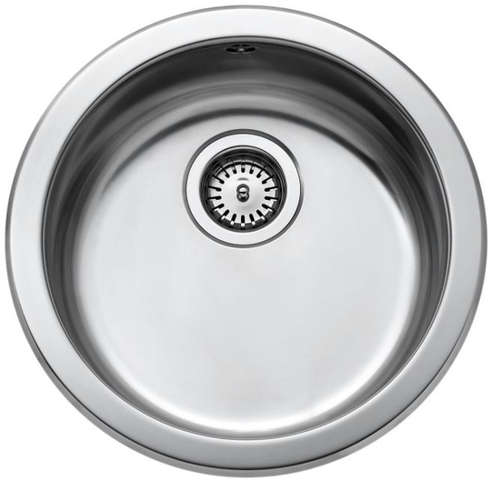 Juvel Køkkenvask Bkc380 M/strainer Kummemål: Ø385 X 160 Mm
