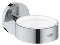 GROHE Essentials, Krom, Monokromatisk, Enkelt, Vægmonteret, Rund