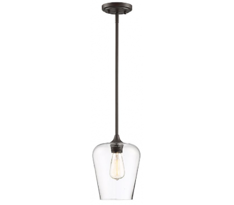 Octave 1 Loftlampe Ø22 cm - Antik bronze/Klar