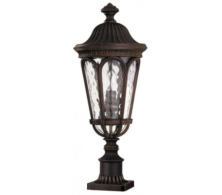 Regent Court Halvmurslampe H50,5 cm 2 x E14 - Rustik bronze