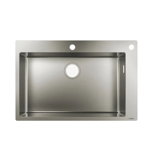 Hansgrohe Køkkenvask 76x50 cm, Rustfri stål