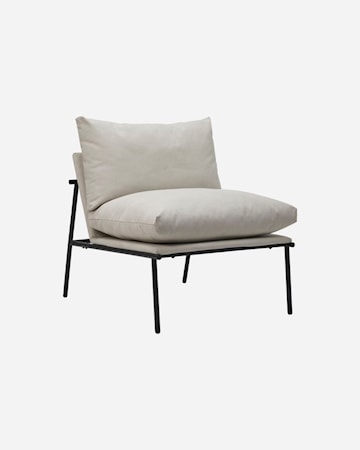 Loungestol Pipe 80x74 cm Sand