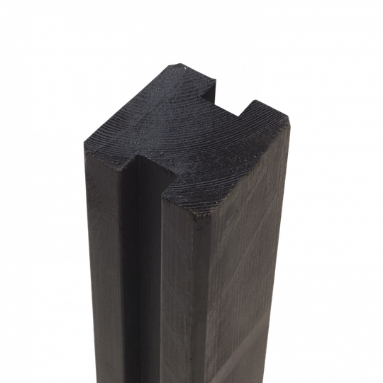 Plus Krydsskåret profilstolpe m/2 spor - 9×9×188 cm - 17718-15