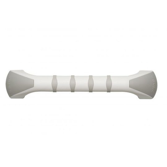 Støttegreb ved badekar m.m. 34 cm hvid/grå plast/gummi.