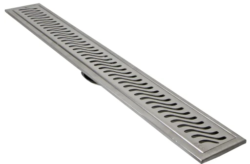 ACO Showerdrain afløbsarmatur og Flag rist, 685 mm, fritliggende