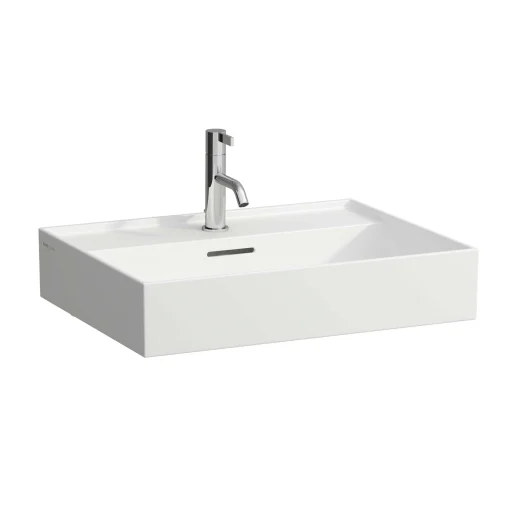 Kartell Laufen håndvask, 60x46 cm, mat hvid