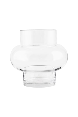 Vase Forms Ø 17x16 cm - Klar