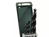 Bosch Accessories 2609255214 Træ-spiralbor-sæt 5 dele 4 mm, 5 mm, 6 mm, 8 mm, 10 mm Cylinderskaft 1 Set