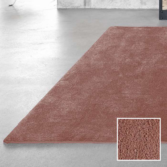 Tæppe 140x200, Epoca Moss, Lyserød