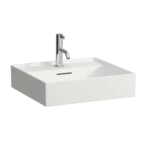 Kartell Laufen håndvask, 50x46 cm, mat hvid