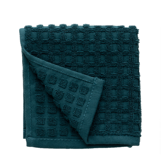SINNERUP Square vaskeklud 30x30 cm (PETROL, 30X30)