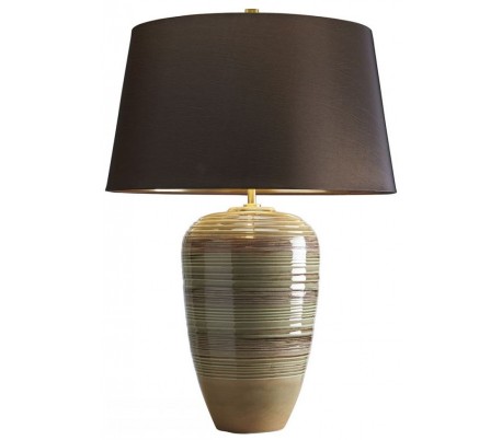 Dementer Bordlampe H63 cm 1 x E27 - Grønbrun/Brun