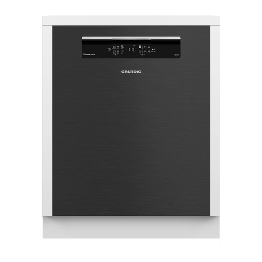 Grundig EGNUP4540DC - Opvaskemaskine til indbygning
