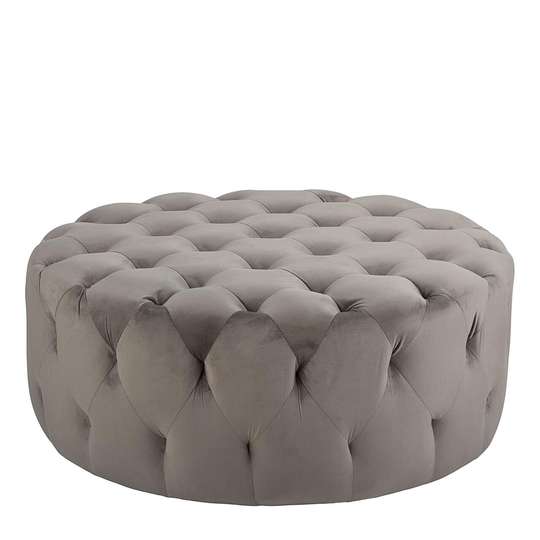 GENIE puf Ø80 cm (GRÅ, ONESIZE)