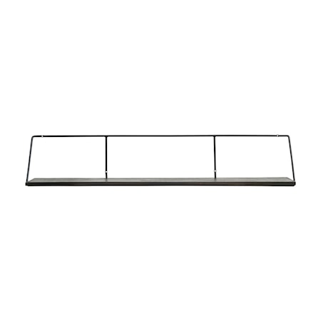 HD - 2 Col - Shelf, Wired Black stain