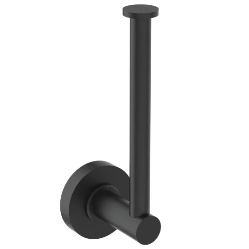 Ideal Standard IOM toiletrulleholder, lodret, mat sort