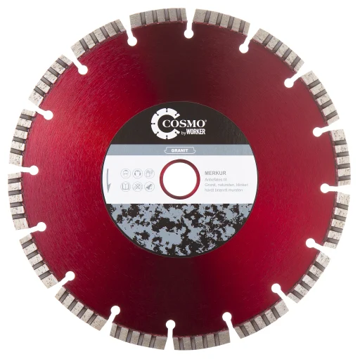 MERKUR diamantklinge, 400/25,4 mm
