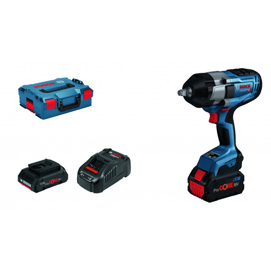 Bosch Slagnøgle Gds 18V-1000 2x5,5 Pc L-boxx - 06019J8303