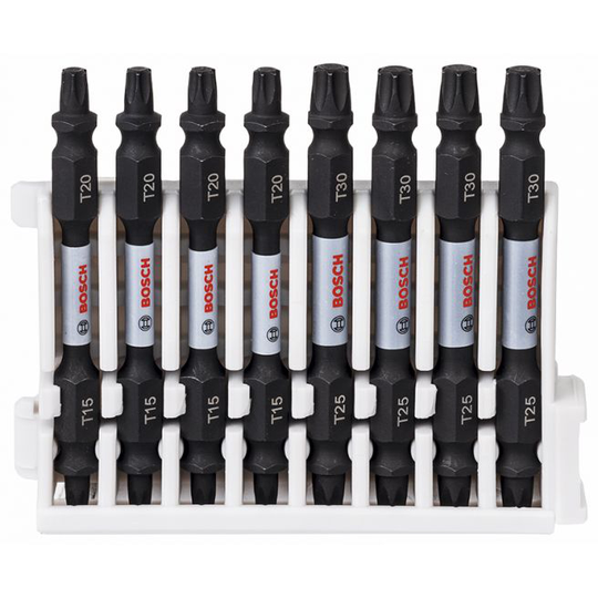 Bosch Bitssæt Impact Tx15-20 Tx25-30 65mm 8st - 2608522343