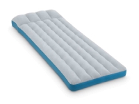 Intex 67998, Enkelmadras, Blå, Grå, PVC, Voksne, Velour, Rektandel