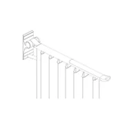 BRUSEFORHÆNG, TIL 850 MM TOILE