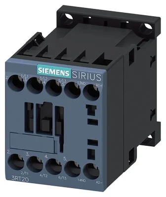 Kontaktor 7A 3KW 3P+1NO 24V DC skrue 3RT2015-1BB41
