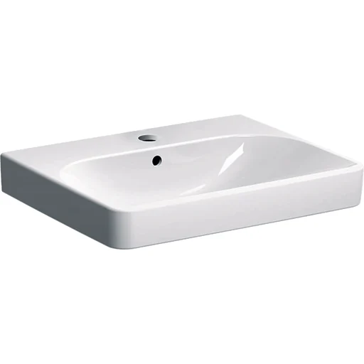 smyle square vask 60x48cm, hvid