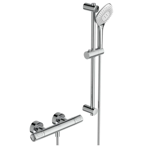 Ideal Standard Ceratherm T100 Idealrain brusesæt, krom