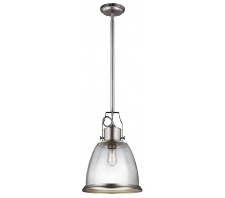 Hobson Loftlampe Ø35,5 cm 1 x E27 - Satineret nikkel