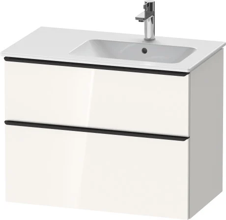 Duravit D-Neo underskab, 81x46,2 cm, højre, hvid højglans
