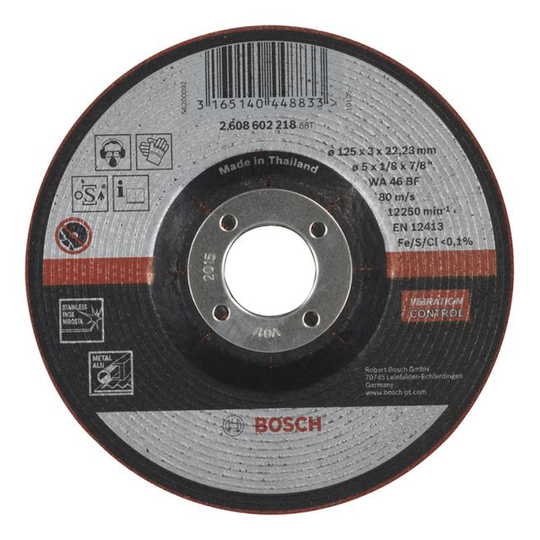 Bosch Slibeskive Semi-flex Ø125x30mm - 2608602218