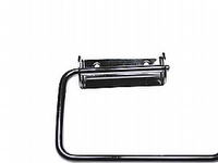 Toiletpapirholder forkromet svær model