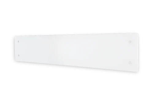 Glamox H60 L el-radiator, 22x114,4 cm, 800W/230V, 8 m², hvid