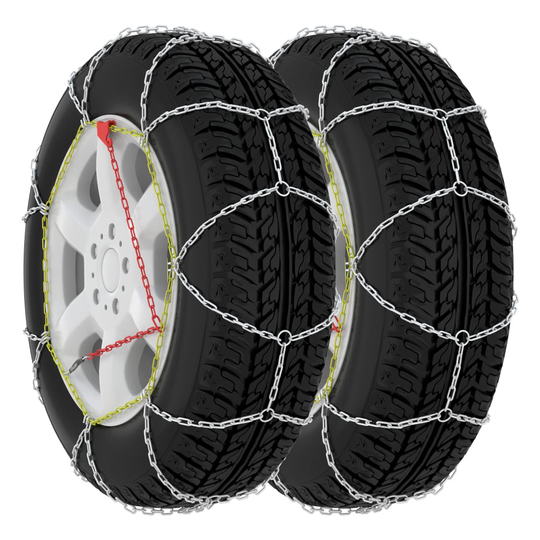 vidaXL snekæder til bildæk 2 stk. 16 mm SUV 4x4 str. 410