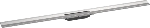 Hansgrohe Raindrain Flex afløbsrende, vægmontering, 1200 mm, børstet rustfrit stål
