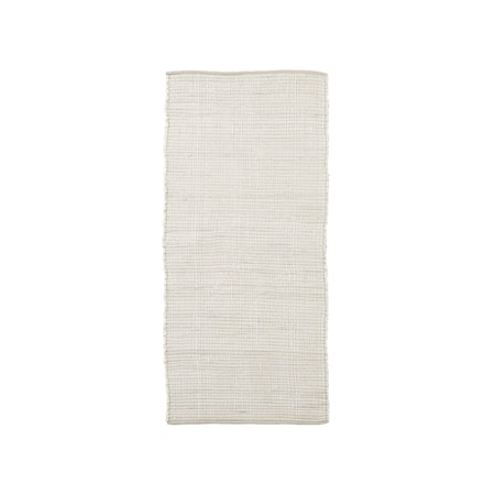 Tæppe Chindi Hvid 70x160 cm
