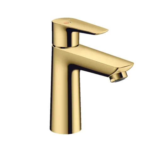 Hansgrohe Talis E 110 vandhane, koldstart, poleret guld